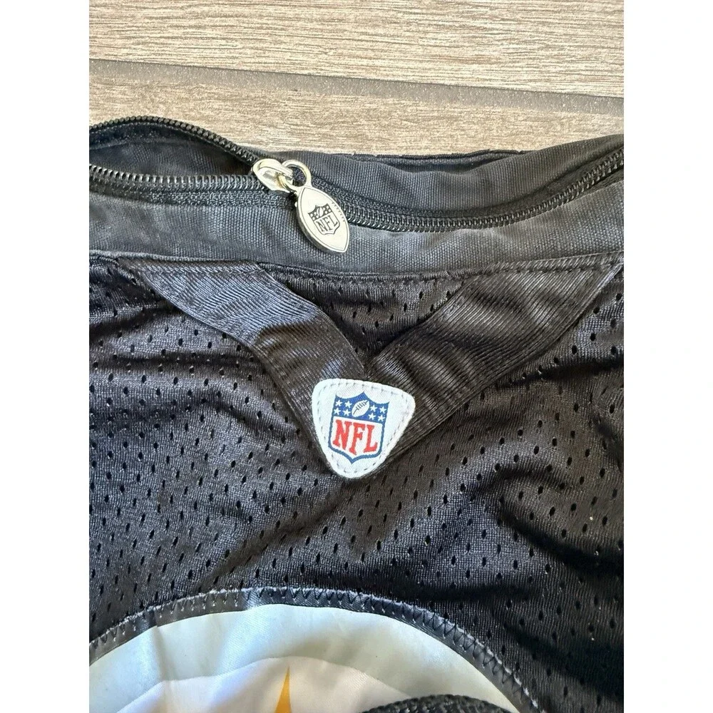NFL Pittsburgh Steelers Jersey Tote Shoulder Bag Littlearth ProFanity Zipper